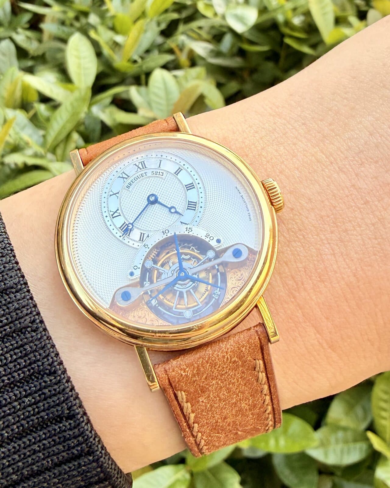 Breguet Classique Tourbillon 3357BA on the wrist