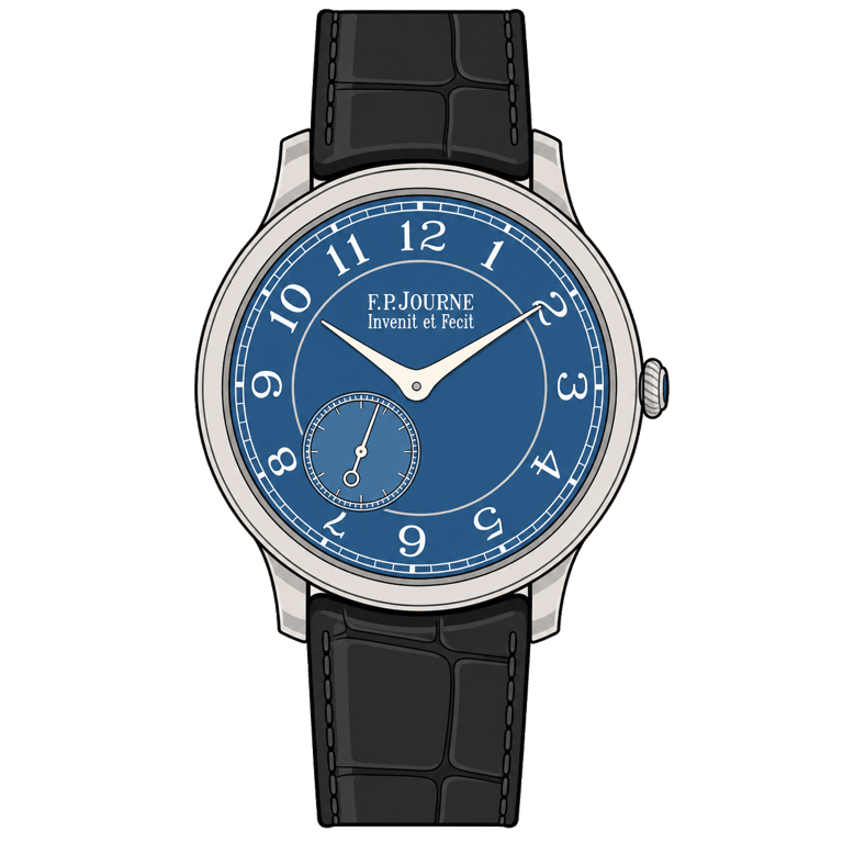 F.P. Journe Chronomètre Bleu